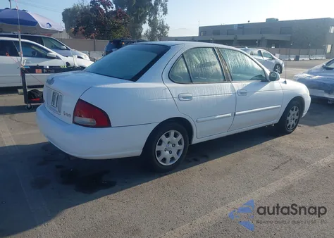 2001 Nissan Sentra Gxe z USA, uszkodzony, nr VIN 3N1CB51D91L524485